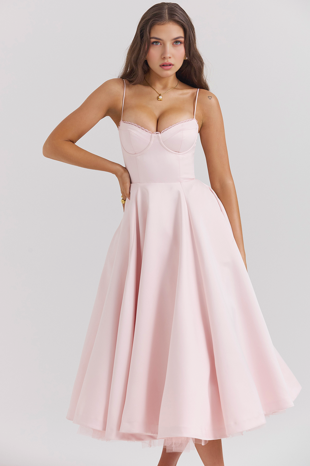 Cloe Double Layer Shaping Dress